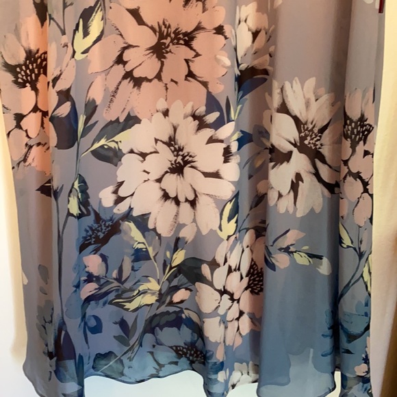 Formal Wedding Brunch Floral Mid-Length Dress NEW - Picture 2 of 9